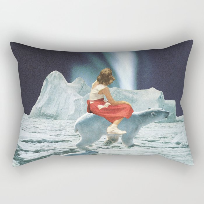 Polar Lights Rectangular Pillow Gallery Image 1
