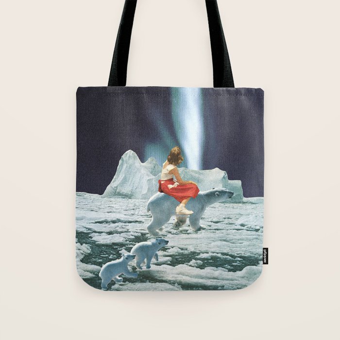 Polar Lights Tote Bag Gallery Image 1