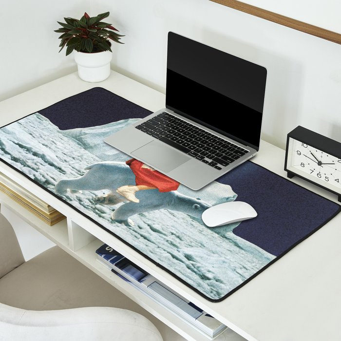 Polar Lights Desk Mat Gallery Image 2