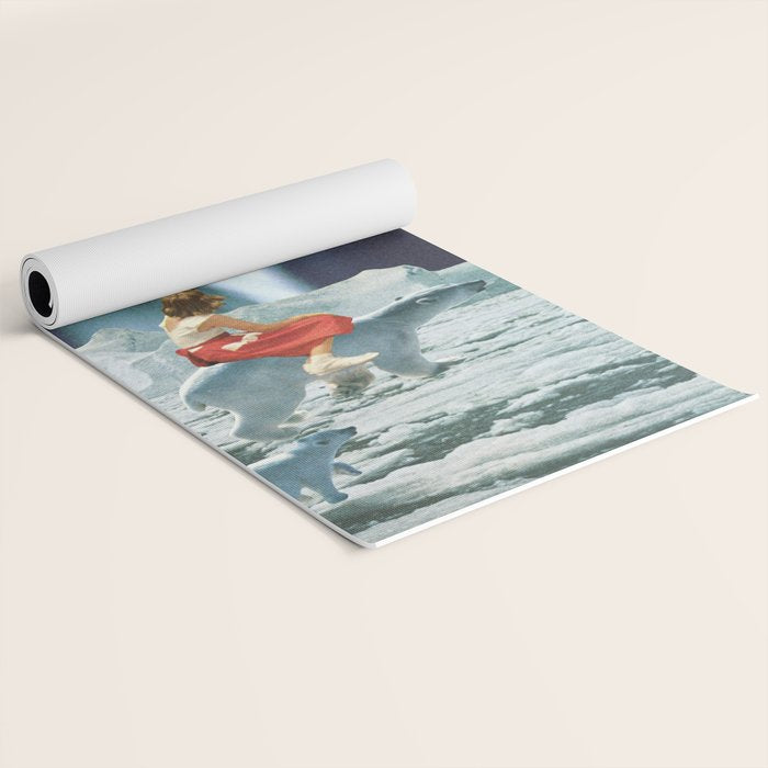 Polar Lights Yoga Mat Gallery Image 2