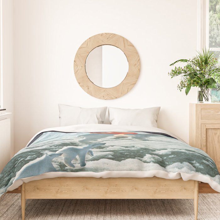 Polar Lights Duvet Cover Gallery Image 3