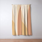 Minimalist Plant Abstract XCIV Window Curtain Gallery Image 3