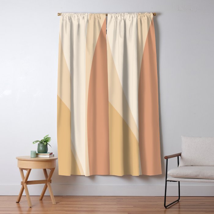 Minimalist Plant Abstract XCIV Window Curtain Gallery Image 5
