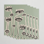 Abstract line art eyes 7 Wrapping Paper Gallery Image 3