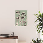 Abstract line art eyes 7 Poster Gallery Image 2