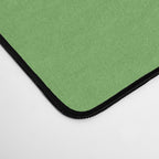 Double Stripe Minimal Lime Green and Pink Desk Mat Gallery Image 4