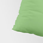Double Stripe Minimal Lime Green and Pink Pillow Sham Gallery Image 4