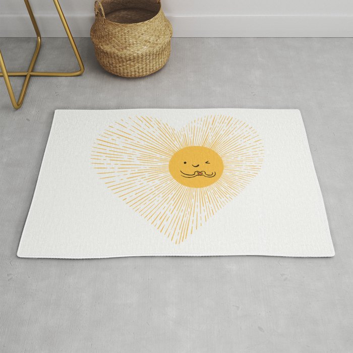 You are the Sunshine of my heart Rug Gallery Image 1