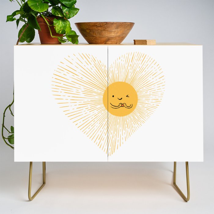 You are the Sunshine of my heart Credenza Gallery Image 1