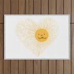 You are the Sunshine of my heart Outdoor Rug Gallery Image 1