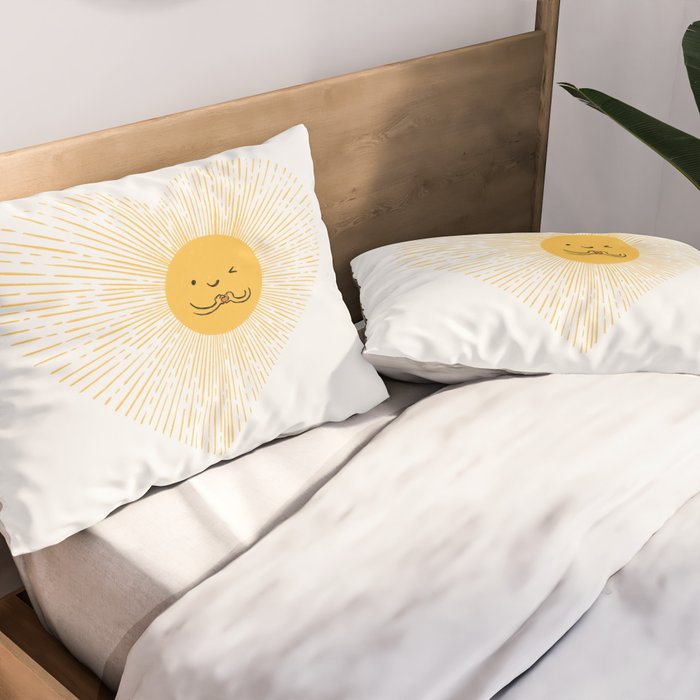 You are the Sunshine of my heart Pillow Sham Gallery Image 2
