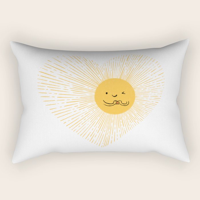 You are the Sunshine of my heart Rectangular Pillow Gallery Image 1