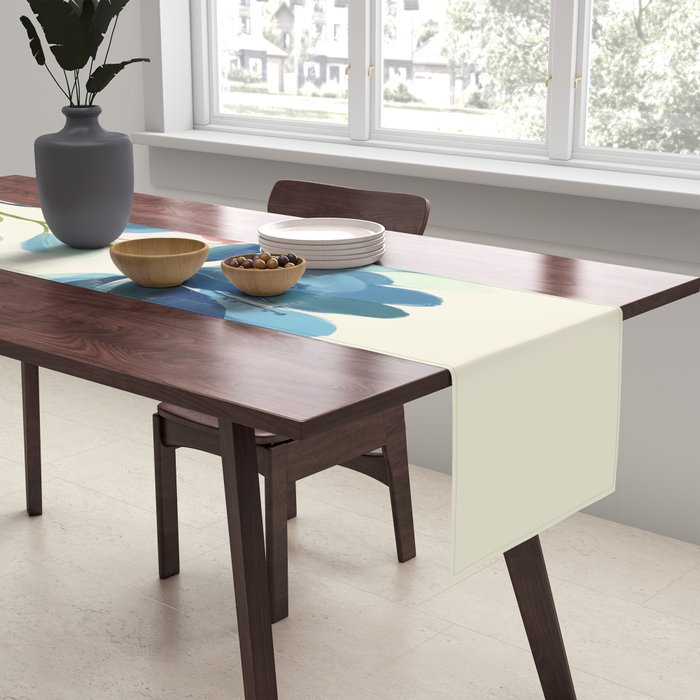 Azure Bloom Table Runner Gallery Image 2