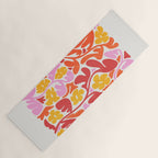 Retro Garden Yoga Mat Gallery Image 1