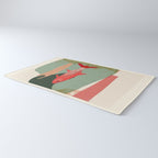 Red Fish Abstract Rug Gallery Image 3