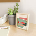 Red Fish Abstract Mini Art Print Gallery Image 2
