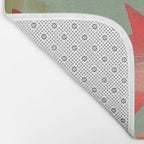 Red Fish Abstract Bath Mat Gallery Image 2