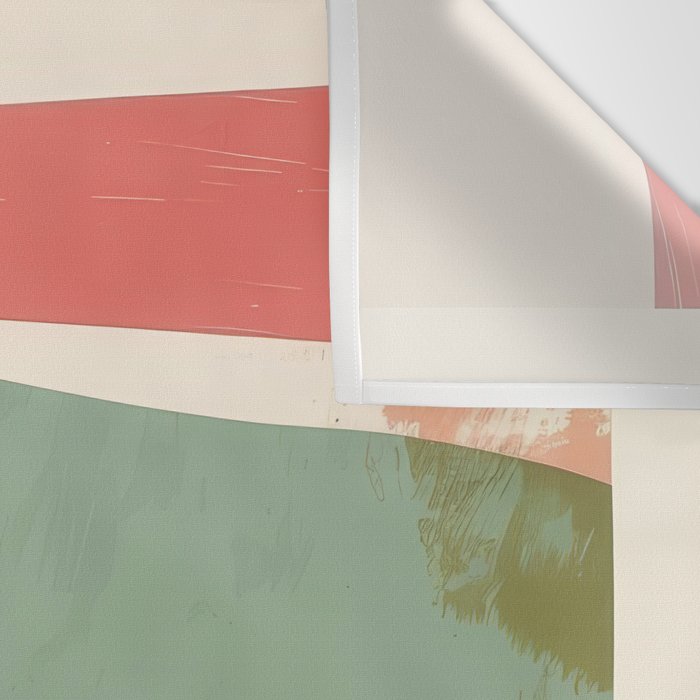 Red Fish Abstract Wall Tapestry Gallery Image 3