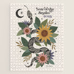 Year of the Snake 2025 - Cream Jigsaw Puzzle Gallery Image 1