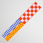 Retro Checkerboard Collage 03 Table Runner Gallery Image 3