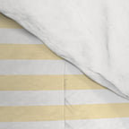 Lemon Honey Cream Stripe Comforter Gallery Image 4