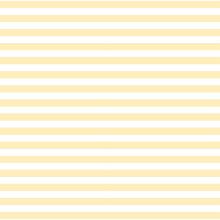 Lemon Honey Cream Stripe Coffee Mug Gallery Image 2