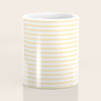 Lemon Honey Cream Stripe Coffee Mug Gallery Image 4