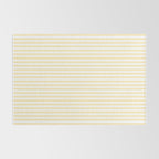 Lemon Honey Cream Stripe Rug Gallery Image 2