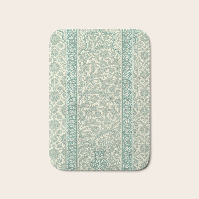 Antique Rug Design Bath Mat Gallery Image 1