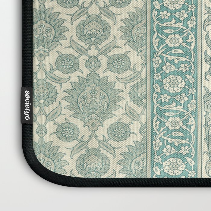 Antique Rug Design Laptop Sleeve Gallery Image 3