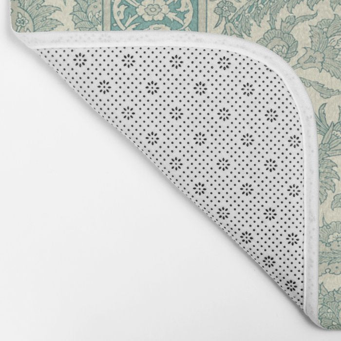 Antique Rug Design Bath Mat Gallery Image 2