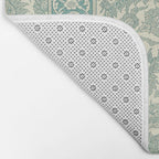 Antique Rug Design Bath Mat Gallery Image 2