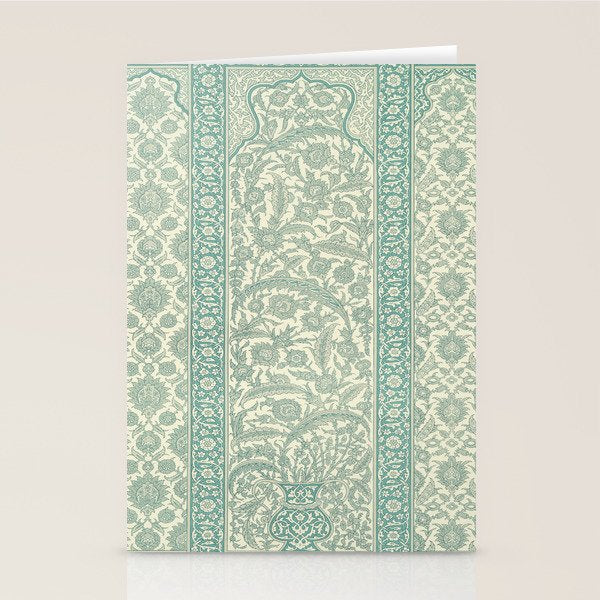 Antique Rug Design Stationery Card Gallery Image 2