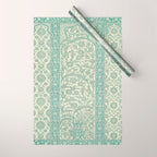 Antique Rug Design Wrapping Paper Gallery Image 1