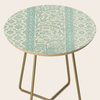 Antique Rug Design Side Table Gallery Image 2