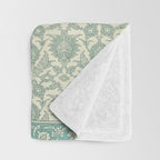 Antique Rug Design Throw Blanket Gallery Image 3