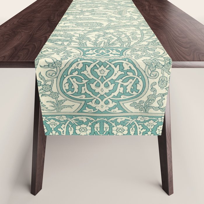 Antique Rug Design Table Runner Gallery Image 1