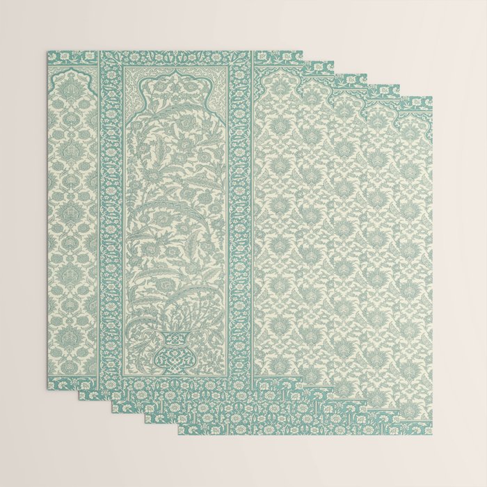 Antique Rug Design Wrapping Paper Gallery Image 3