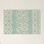 Antique Rug Design Welcome Mat Gallery Image 1