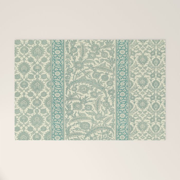 Antique Rug Design Welcome Mat Gallery Image 1