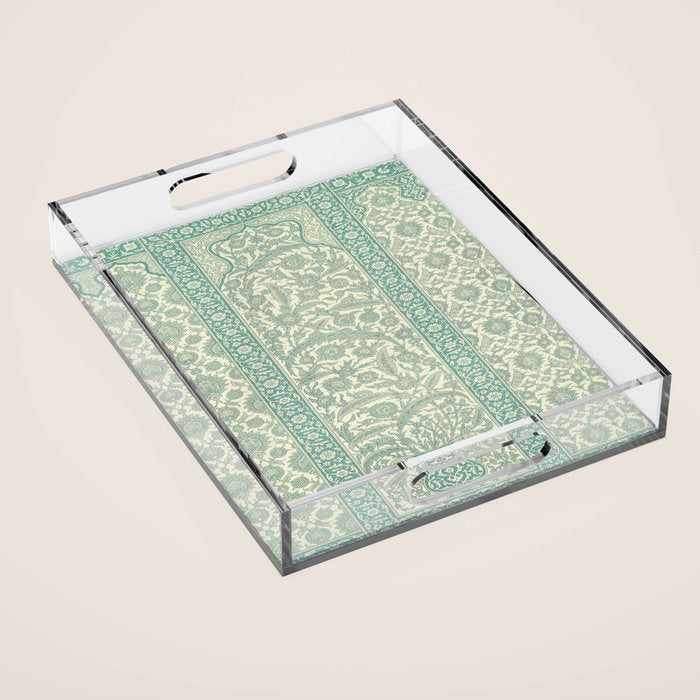 Antique Rug Design Acrylic Tray Gallery Image 1