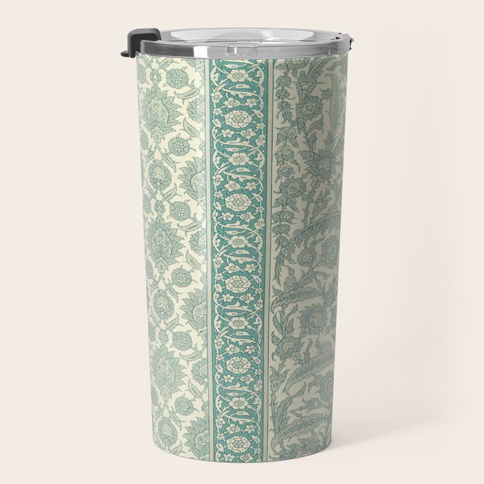 Antique Rug Design Travel Mug Gallery Image 3