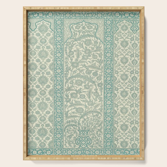 Antique Rug Design Serving Tray Gallery Image 1