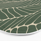 Organic Nature Green Bath Mat Gallery Image 3