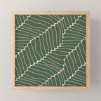 Organic Nature Green Mini Art Print Gallery Image 1