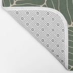 Organic Nature Green Bath Mat Gallery Image 2