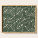 Organic Nature Green Serving Tray Gallery Image 1