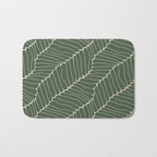 Organic Nature Green Bath Mat Gallery Image 1