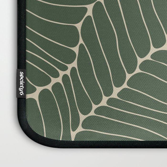 Organic Nature Green Laptop Sleeve Gallery Image 3