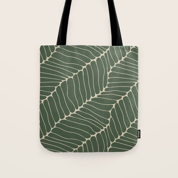Organic Nature Green Tote Bag Gallery Image 1